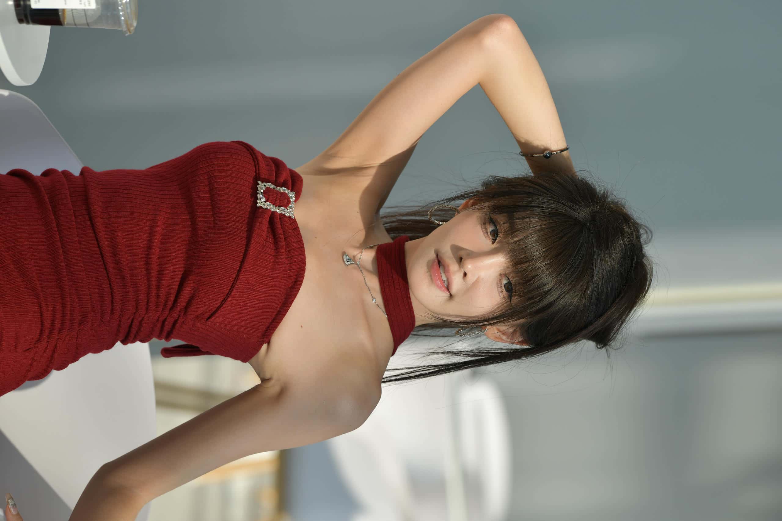 图片[2]-P4229 时尚红色套装 【89P】-妹妹图库