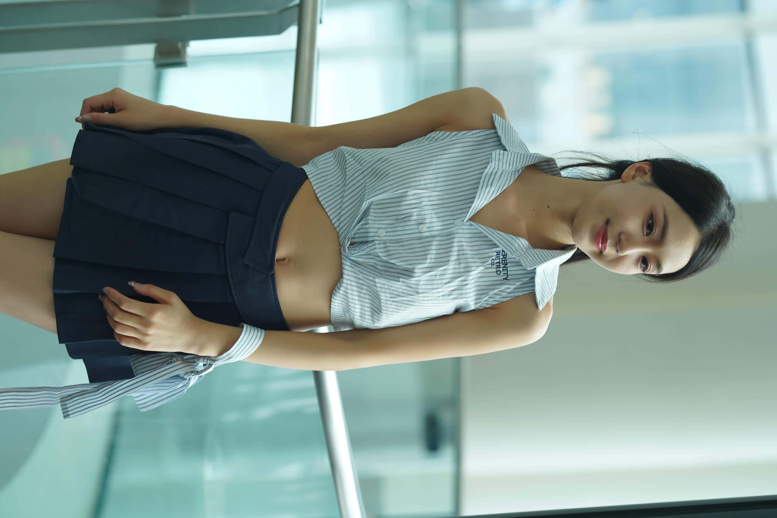 图片[1]-P4241 清新百褶裙 【102P】-妹妹图库